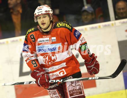 EBEL. Eishockey Bundesliga. KAC gegen EC Red Bull Salzburg. Tyler Spurgeon (KAC). Klagenfurt, am 31.10.2010.
Foto: Kuess
---
pressefotos, pressefotografie, kuess, qs, qspictures, sport, bild, bilder, bilddatenbank