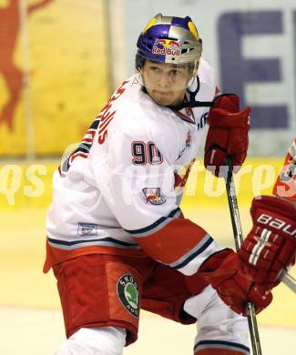 EBEL. Eishockey Bundesliga. KAC gegen EC Red Bull Salzburg. Patrick Maier (Salzburg). Klagenfurt, am 31.10.2010.
Foto: Kuess
---
pressefotos, pressefotografie, kuess, qs, qspictures, sport, bild, bilder, bilddatenbank