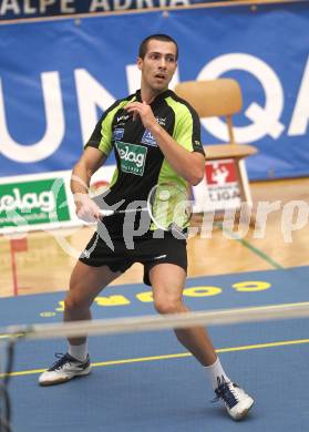 Badminton Bundesliga. ASKOE Kelag Kaernten gegen ASV Pressbaum. Krasimir Yankov (Kaernten). Klagenfurt, am 30.10.2010.
Foto: Kuess
---
pressefotos, pressefotografie, kuess, qs, qspictures, sport, bild, bilder, bilddatenbank