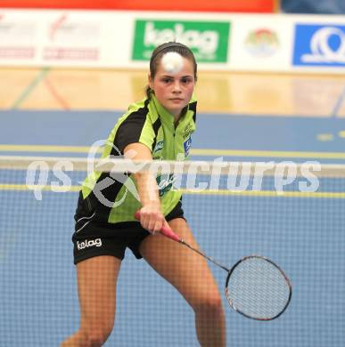 Badminton Bundesliga. ASKOE Kelag Kaernten gegen ASV Pressbaum.  Stasa Poznanovic (Kaernten). Klagenfurt, am 30.10.2010.
Foto: Kuess
---
pressefotos, pressefotografie, kuess, qs, qspictures, sport, bild, bilder, bilddatenbank