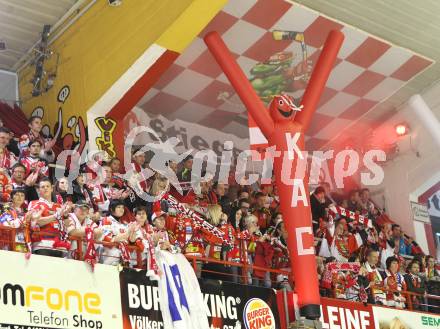 EBEL. Eishockey Bundesliga. KAC gegen HK Acroni Jesenice. Fans (KAC). Klagenfurt, am 10.10.2010.
Foto: Kuess 

---
pressefotos, pressefotografie, kuess, qs, qspictures, sport, bild, bilder, bilddatenbank