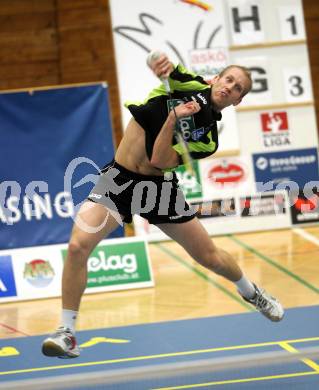 Badminton Bundesliga. ASKOE Kelag Kaernten gegen ASV Pressbaum. Michael Trojan (Kaernten). Klagenfurt, am 30.10.2010.
Foto: Kuess
---
pressefotos, pressefotografie, kuess, qs, qspictures, sport, bild, bilder, bilddatenbank