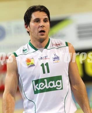 Basketball Bundesliga. Woerthersee Piraten gegen UBSC Graz. Andreas Kuttnig (Piraten). Klagenfurt, 30.10.2010.
Foto:  Kuess

---
pressefotos, pressefotografie, kuess, qs, qspictures, sport, bild, bilder, bilddatenbank