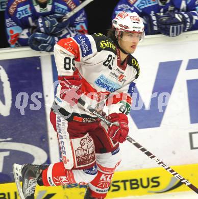 EBEL. Eishockey Bundesliga. VSV gegen KAC. Raphael Herburger (KAC). Villach, am 29.10.2010.
Foto: Kuess 

---
pressefotos, pressefotografie, kuess, qs, qspictures, sport, bild, bilder, bilddatenbank