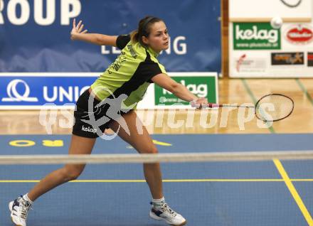 Badminton Bundesliga. ASKOE Kelag Kaernten gegen ASV Pressbaum.  Stasa Poznanovic (Kaernten). Klagenfurt, am 30.10.2010.
Foto: Kuess
---
pressefotos, pressefotografie, kuess, qs, qspictures, sport, bild, bilder, bilddatenbank