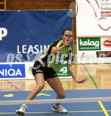 Badminton Bundesliga. ASKOE Kelag Kaernten gegen ASV Pressbaum.  Stasa Poznanovic (Kaernten). Klagenfurt, am 30.10.2010.
Foto: Kuess
---
pressefotos, pressefotografie, kuess, qs, qspictures, sport, bild, bilder, bilddatenbank