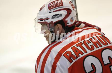 EBEL. Eishockey Bundesliga. KAC gegen EV Vienna Capitals. Peter Ratchuk (KAC). Klagenfurt, 5.11.2010.
Foto: Kuess 

---
pressefotos, pressefotografie, kuess, qs, qspictures, sport, bild, bilder, bilddatenbank