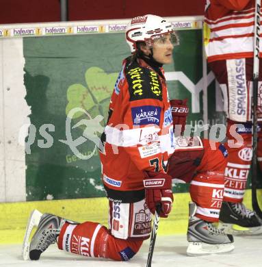 EBEL. Eishockey Bundesliga. KAC gegen EV Vienna Capitals. Dieter Kalt (KAC). Klagenfurt, 5.11.2010.
Foto: Kuess 

---
pressefotos, pressefotografie, kuess, qs, qspictures, sport, bild, bilder, bilddatenbank