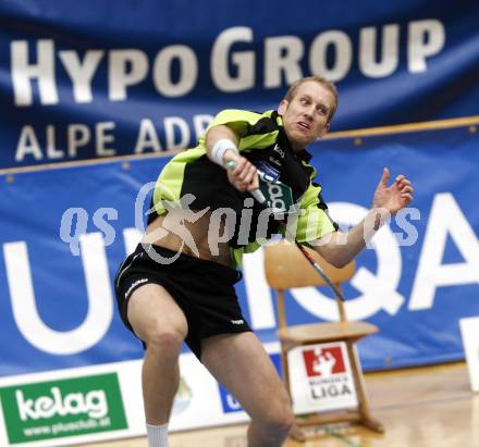 Badminton Bundesliga. ASKOE Kelag Kaernten gegen ASV Pressbaum. Michael Trojan (Kaernten). Klagenfurt, am 30.10.2010.
Foto: Kuess
---
pressefotos, pressefotografie, kuess, qs, qspictures, sport, bild, bilder, bilddatenbank