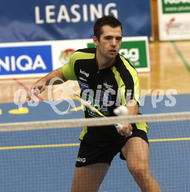 Badminton Bundesliga. ASKOE Kelag Kaernten gegen ASV Pressbaum. Iztok Utrosa (Kaernten). Klagenfurt, am 30.10.2010.
Foto: Kuess
---
pressefotos, pressefotografie, kuess, qs, qspictures, sport, bild, bilder, bilddatenbank