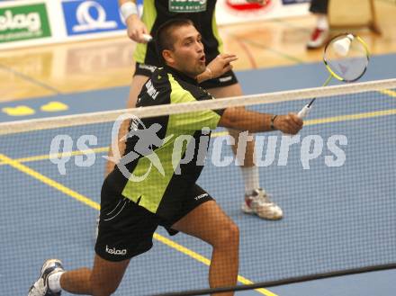 Badminton Bundesliga. ASKOE Kelag Kaernten gegen ASV Pressbaum. Julian Hristov (Kaernten). Klagenfurt, am 30.10.2010.
Foto: Kuess
---
pressefotos, pressefotografie, kuess, qs, qspictures, sport, bild, bilder, bilddatenbank