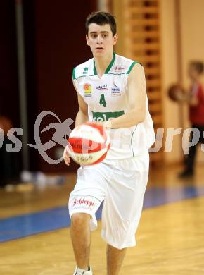 Basketball Bundesliga. Woerthersee Piraten gegen UBSC Graz.  Martin Breithuber (Piraten). Klagenfurt, 30.10.2010.
Foto:  Kuess

---
pressefotos, pressefotografie, kuess, qs, qspictures, sport, bild, bilder, bilddatenbank