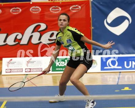 Badminton Bundesliga. ASKOE Kelag Kaernten gegen ASV Pressbaum.  Stasa Poznanovic (Kaernten). Klagenfurt, am 30.10.2010.
Foto: Kuess
---
pressefotos, pressefotografie, kuess, qs, qspictures, sport, bild, bilder, bilddatenbank