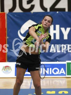 Badminton Bundesliga. ASKOE Kelag Kaernten gegen ASV Pressbaum.  Stasa Poznanovic (Kaernten). Klagenfurt, am 30.10.2010.
Foto: Kuess
---
pressefotos, pressefotografie, kuess, qs, qspictures, sport, bild, bilder, bilddatenbank