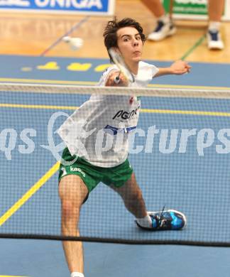 Badminton Bundesliga. ASKOE Kelag Kaernten gegen Vorchdorf. Markus Goenitzer (Kaernten). Klagenfurt, am 30.10.2010.
Foto: Kuess
---
pressefotos, pressefotografie, kuess, qs, qspictures, sport, bild, bilder, bilddatenbank