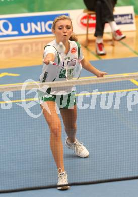 Badminton Bundesliga. ASKOE Kelag Kaernten gegen Vorchdorf. Elisa Widowitz (Kaernten). Klagenfurt, am 30.10.2010.
Foto: Kuess
---
pressefotos, pressefotografie, kuess, qs, qspictures, sport, bild, bilder, bilddatenbank