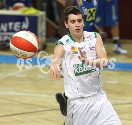 Basketball Bundesliga. Woerthersee Piraten gegen UBSC Graz. Martin Breithuber (Piraten). Klagenfurt, 30.10.2010.
Foto:  Kuess

---
pressefotos, pressefotografie, kuess, qs, qspictures, sport, bild, bilder, bilddatenbank