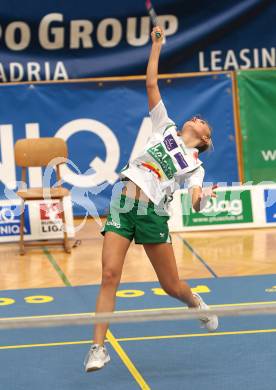 Badminton Bundesliga. ASKOE Kelag Kaernten gegen Vorchdorf. Elisa Widowitz (Kaernten). Klagenfurt, am 30.10.2010.
Foto: Kuess
---
pressefotos, pressefotografie, kuess, qs, qspictures, sport, bild, bilder, bilddatenbank