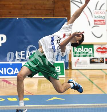 Badminton Bundesliga. ASKOE Kelag Kaernten gegen Vorchdorf. Markus Goenitzer (Kaernten). Klagenfurt, am 30.10.2010.
Foto: Kuess
---
pressefotos, pressefotografie, kuess, qs, qspictures, sport, bild, bilder, bilddatenbank