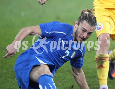 Fussball Laenderspiel. Testspiel. Rumaenien gegen Italien. Federico Balzaretti (Italien). Klagenfurt, am 17.11.2010.
Foto: Kuess
---
pressefotos, pressefotografie, kuess, qs, qspictures, sport, bild, bilder, bilddatenbank