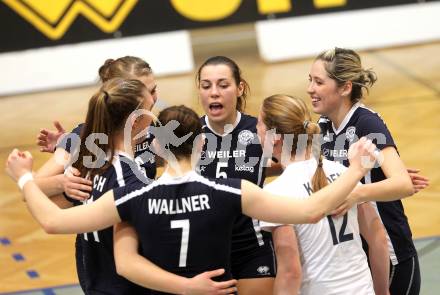 Volleyball MEL. ATSC Wildcats Klagenfurt gegen Slavia UK Bratislava. Jubel Wildcats. Klagenfurt, 20.11.2010.
Foto: Kuess
---
pressefotos, pressefotografie, kuess, qs, qspictures, sport, bild, bilder, bilddatenbank