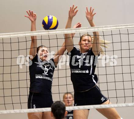 Volleyball MEL. ATSC Wildcats Klagenfurt gegen Slavia UK Bratislava. Malgorzata Goeschl, Maja Gustin. Klagenfurt, 20.11.2010.
Foto: Kuess
---
pressefotos, pressefotografie, kuess, qs, qspictures, sport, bild, bilder, bilddatenbank