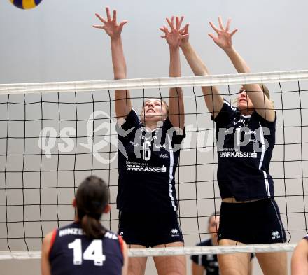 Volleyball MEL. ATSC Wildcats Klagenfurt gegen Slavia UK Bratislava. Rosalinda Seidl, Maja Gustin. Klagenfurt, 20.11.2010.
Foto: Kuess
---
pressefotos, pressefotografie, kuess, qs, qspictures, sport, bild, bilder, bilddatenbank