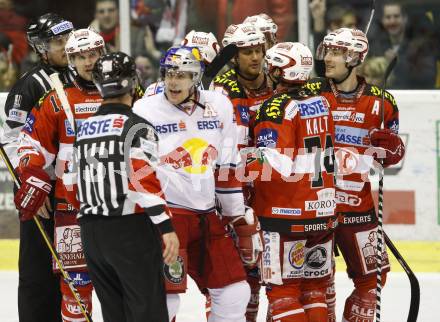 EBEL. Eishockey Bundesliga. KAC gegen EC Red Bull Salzburg. torjubel KAC. Klagenfurt, am 21.11.2010.
Foto: Kuess 

---
pressefotos, pressefotografie, kuess, qs, qspictures, sport, bild, bilder, bilddatenbank