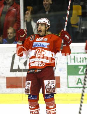 EBEL. Eishockey Bundesliga. KAC gegen EC Red Bull Salzburg. Torjubel RATCHUK Peter (KAC). Klagenfurt, am 21.11.2010.
Foto: Kuess 

---
pressefotos, pressefotografie, kuess, qs, qspictures, sport, bild, bilder, bilddatenbank