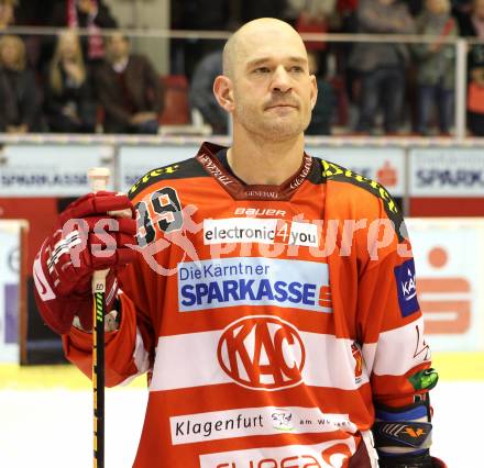 EBEL. Eishockey Bundesliga. KAC gegen HK Acroni Jesenice. Jeff Shantz (KAC). Klagenfurt, am 10.10.2010.
Foto: Kuess 

---
pressefotos, pressefotografie, kuess, qs, qspictures, sport, bild, bilder, bilddatenbank