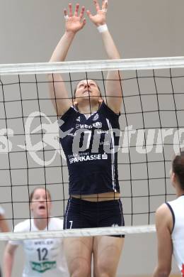 Volleyball MEL. ATSC Wildcats Klagenfurt gegen Slavia UK Bratislava. Sophie Wallner (Wildcats). Klagenfurt, 20.11.2010.
Foto: Kuess
---
pressefotos, pressefotografie, kuess, qs, qspictures, sport, bild, bilder, bilddatenbank