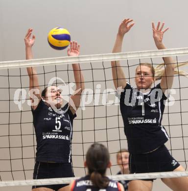 Volleyball MEL. ATSC Wildcats Klagenfurt gegen Slavia UK Bratislava. Malgorzata Goeschl, Maja Gustin (Wildcats). Klagenfurt, 20.11.2010.
Foto: Kuess
---
pressefotos, pressefotografie, kuess, qs, qspictures, sport, bild, bilder, bilddatenbank