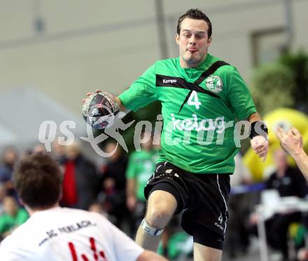 Handball Bundesliga. HC Kaernten gegen SC Ferlach. Patrick Jochum (HCK). Klagenfurt, 27.11.2010.
Foto: Kuess
---
pressefotos, pressefotografie, kuess, qs, qspictures, sport, bild, bilder, bilddatenbank