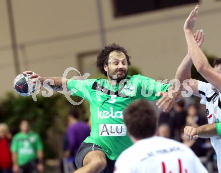 Handball Bundesliga. HC Kaernten gegen SC Ferlach. Branko Bedekovic (HCK). Klagenfurt, 27.11.2010.
Foto: Kuess
---
pressefotos, pressefotografie, kuess, qs, qspictures, sport, bild, bilder, bilddatenbank