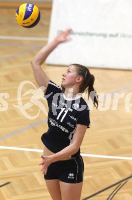 Volleyball MEL. ATSC Wildcats Klagenfurt gegen Slavia UK Bratislava. Samira Mauch  (Wildcats). Klagenfurt, 20.11.2010.
Foto: Kuess
---
pressefotos, pressefotografie, kuess, qs, qspictures, sport, bild, bilder, bilddatenbank