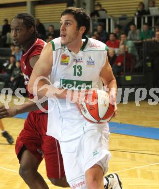 Basketball Bundesliga. Woerthersee Piraten gegen BC Vienna.  Erik Rhinehart (Piraten). 
Klagenfurt, 21.11.2010.
Foto:  Kuess

---
pressefotos, pressefotografie, kuess, qs, qspictures, sport, bild, bilder, bilddatenbank