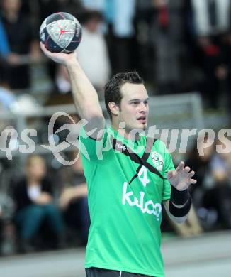 Handball Bundesliga. HC Kaernten gegen SC Ferlach. Patrick Jochum (HCK). Klagenfurt, 27.11.2010.
Foto: Kuess
---
pressefotos, pressefotografie, kuess, qs, qspictures, sport, bild, bilder, bilddatenbank