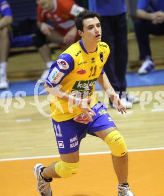 Volleyball. Challenge Cup. Aich/Dob gegen Mladost Marina Kastela. Jure Kasnik (Aich/Dob). Prevalje, 25.11.2010.
Foto: Kuess
---
pressefotos, pressefotografie, kuess, qs, qspictures, sport, bild, bilder, bilddatenbank