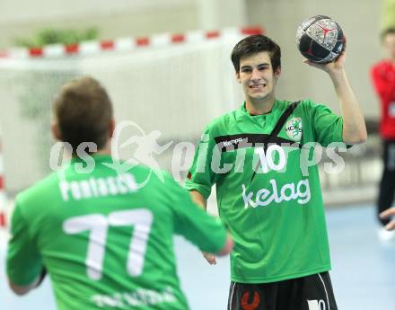 Handball Bundesliga. HC Kaernten gegen SC Ferlach. Thomas Paul Wulz (HCK). Klagenfurt, 27.11.2010.
Foto: Kuess
---
pressefotos, pressefotografie, kuess, qs, qspictures, sport, bild, bilder, bilddatenbank