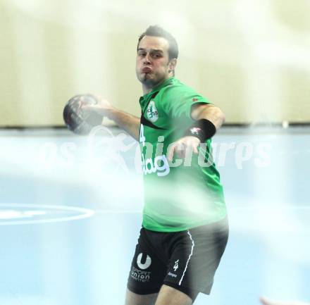 Handball Bundesliga. HC Kaernten gegen SC Ferlach. Patrick Jochum (HCK). Klagenfurt, 27.11.2010.
Foto: Kuess
---
pressefotos, pressefotografie, kuess, qs, qspictures, sport, bild, bilder, bilddatenbank