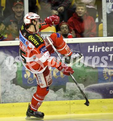 EBEL. Eishockey Bundesliga. KAC gegen HDD TILIA Olimpija Ljubljana. Torjubel Paul Schellander (KAC). Klagenfurt, am 5.12.2010.
Foto: Kuess 

---
pressefotos, pressefotografie, kuess, qs, qspictures, sport, bild, bilder, bilddatenbank