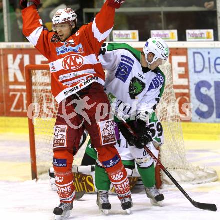 EBEL. Eishockey Bundesliga. KAC gegen HDD TILIA Olimpija Ljubljana. Torjubel Christoph Brandner (KAC). Klagenfurt, am 5.12.2010.
Foto: Kuess 

---
pressefotos, pressefotografie, kuess, qs, qspictures, sport, bild, bilder, bilddatenbank