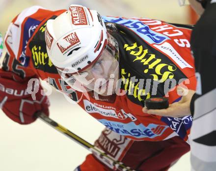 EBEL. Eishockey Bundesliga. KAC gegen HDD TILIA Olimpija Ljubljana. David Schuller (KAC). Klagenfurt, am 5.12.2010.
Foto: Kuess 

---
pressefotos, pressefotografie, kuess, qs, qspictures, sport, bild, bilder, bilddatenbank