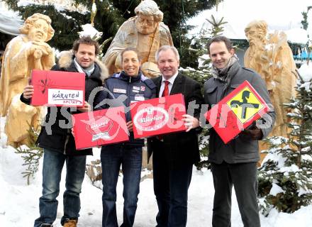 Vorschaufoto. Sportlergala. Gerhard Doerfler, Karl Schnoegl (Raiffeisen Marketing), Michaela Taupe-Traer, Peter Paco Wrolich. Klagenfurt, 6.12.2010.
Foto: Kuess
---
pressefotos, pressefotografie, kuess, qs, qspictures, sport, bild, bilder, bilddatenbank