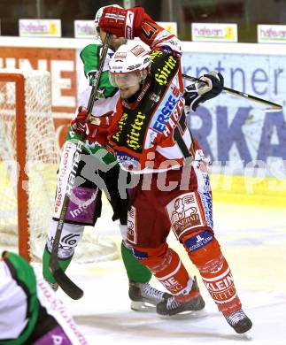 EBEL. Eishockey Bundesliga. KAC gegen HDD TILIA Olimpija Ljubljana. Gregor Hager (KAC). Klagenfurt, am 5.12.2010.
Foto: Kuess 

---
pressefotos, pressefotografie, kuess, qs, qspictures, sport, bild, bilder, bilddatenbank