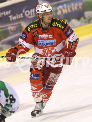 EBEL. Eishockey Bundesliga. KAC gegen HDD TILIA Olimpija Ljubljana. Johannes Kirisits (KAC). Klagenfurt, am 5.12.2010.
Foto: Kuess 

---
pressefotos, pressefotografie, kuess, qs, qspictures, sport, bild, bilder, bilddatenbank