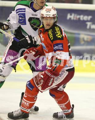 EBEL. Eishockey Bundesliga. KAC gegen HDD TILIA Olimpija Ljubljana. Thomas Hundertpfund (KAC). Klagenfurt, am 5.12.2010.
Foto: Kuess 

---
pressefotos, pressefotografie, kuess, qs, qspictures, sport, bild, bilder, bilddatenbank