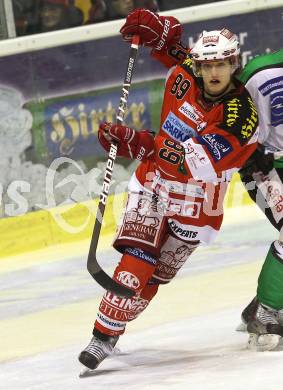 EBEL. Eishockey Bundesliga. KAC gegen HDD TILIA Olimpija Ljubljana. Raphael Herburger (KAC). Klagenfurt, am 5.12.2010.
Foto: Kuess 

---
pressefotos, pressefotografie, kuess, qs, qspictures, sport, bild, bilder, bilddatenbank