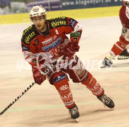 EBEL. Eishockey Bundesliga. KAC gegen HDD TILIA Olimpija Ljubljana. Herbert Ratz (KAC). Klagenfurt, am 5.12.2010.
Foto: Kuess 

---
pressefotos, pressefotografie, kuess, qs, qspictures, sport, bild, bilder, bilddatenbank