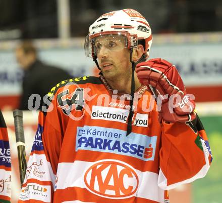 EBEL. Eishockey Bundesliga. KAC gegen HDD TILIA Olimpija Ljubljana. Andrew Schneider (KAC). Klagenfurt, am 5.12.2010.
Foto: Kuess 

---
pressefotos, pressefotografie, kuess, qs, qspictures, sport, bild, bilder, bilddatenbank